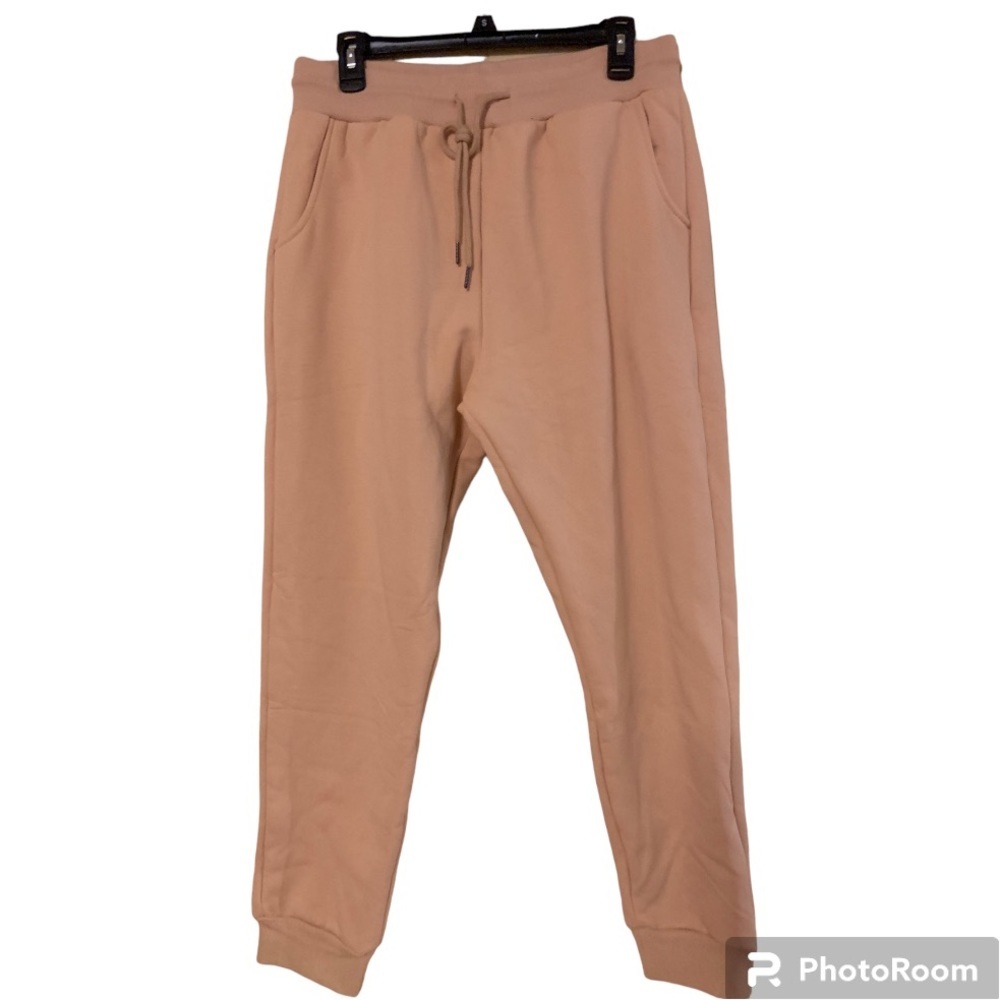 Unknown Brand, Large, light peach colored insulated joggers. Warm, cozy, snow